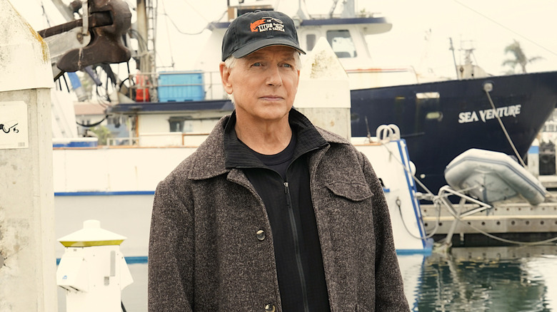 Gibbs wearing hats