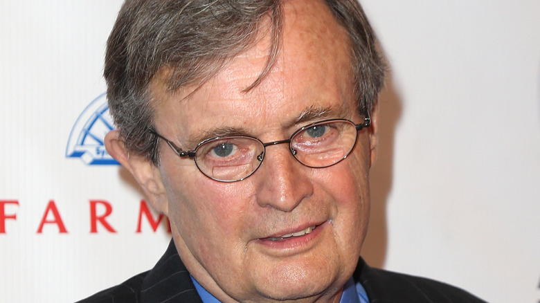 David McCallum smiling