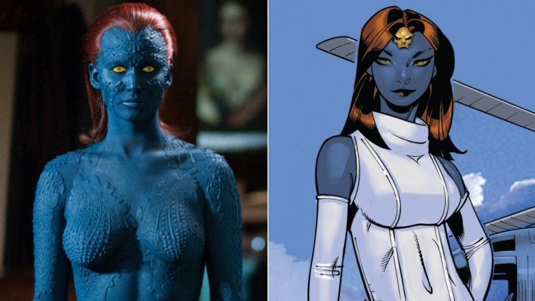 10. Mystique from X-Men - wide 3