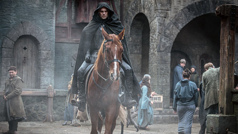 Geralt and Roach in Netflix's The Witcher
