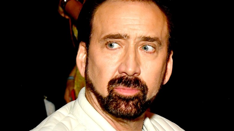 Nicolas Cage Dark Goatee