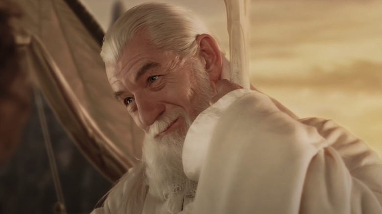 Gandalf at the Grey Havens