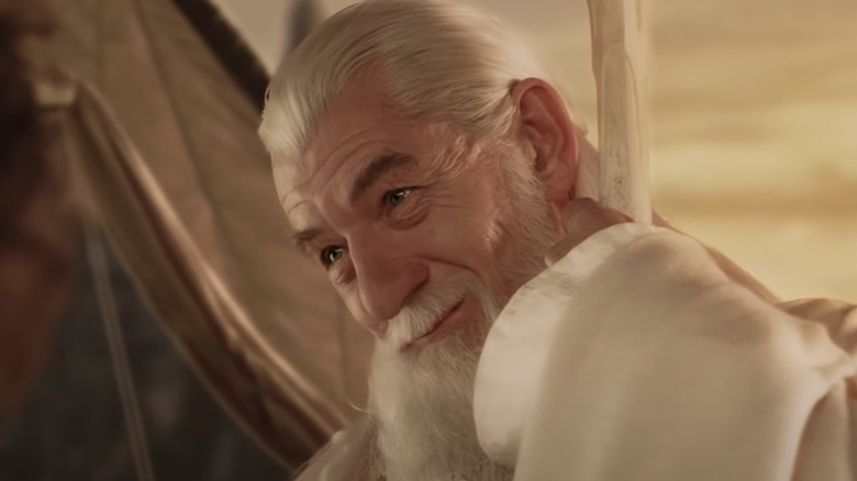 Gandalf at the Grey Havens