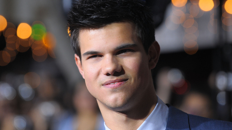 Taylor Lautner at the premiere of 