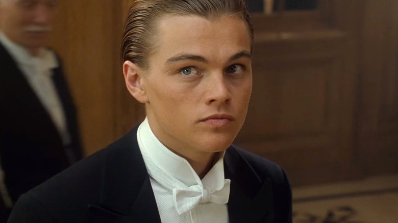 Jack Dawson wearing a tuxedo