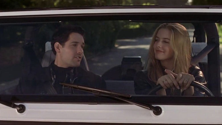 Josh and Cher in the car