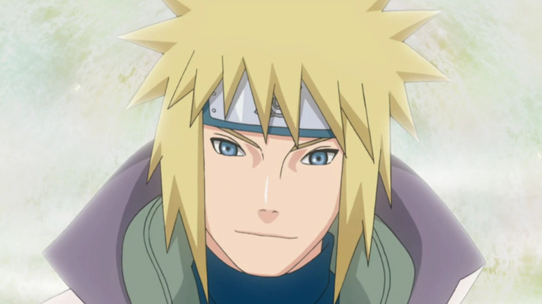 Minato smiling from Naruto: Shippuden