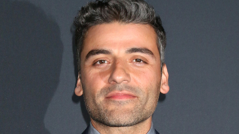 Oscar Isaac at premiere