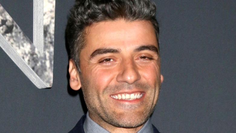 Oscar Isaac at premiere