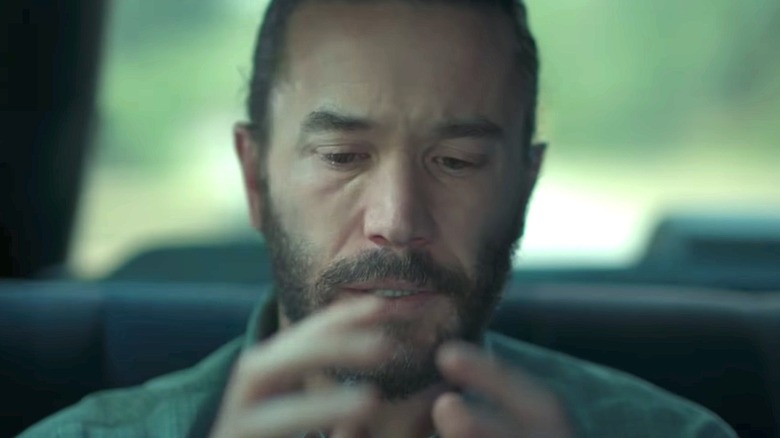 Ben looking disturbed on Ozark