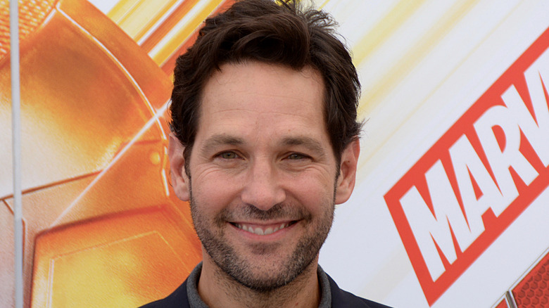 Paul Rudd smiles