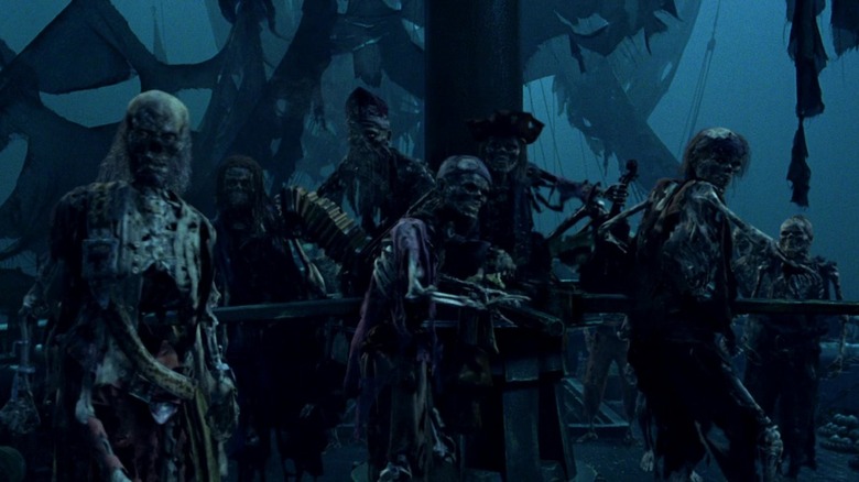 Scene from Pirates of the Caribbean