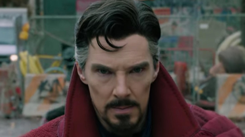 Doctor Strange brooding