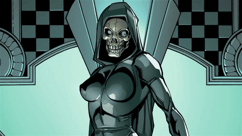 Lady Death looking ahead