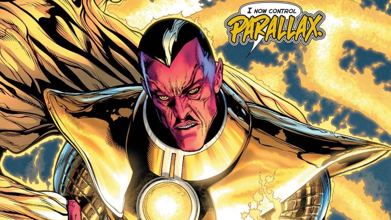 Sinestro controlling Parallax in Green Lantern #20