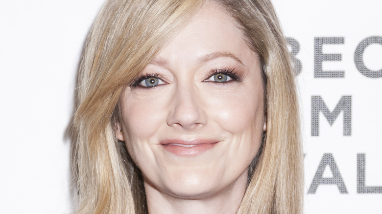 Judy Greer smiling