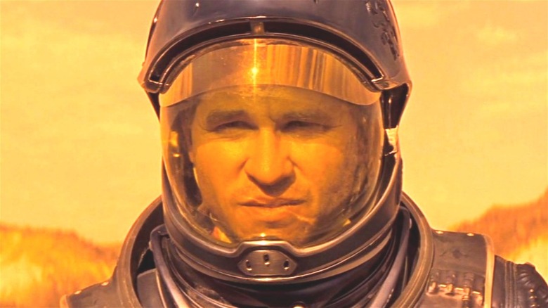 Robby Gallagher wearing a space suit