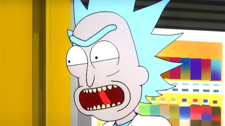 Rick Sanchez yelling