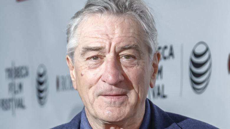 Robert De Niro smiling