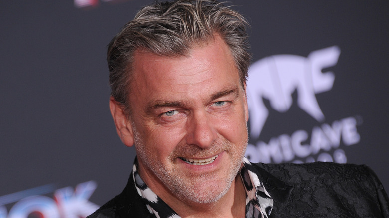 Ray Stevenson smiling