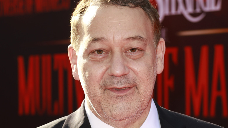 Sam Raimi smiling