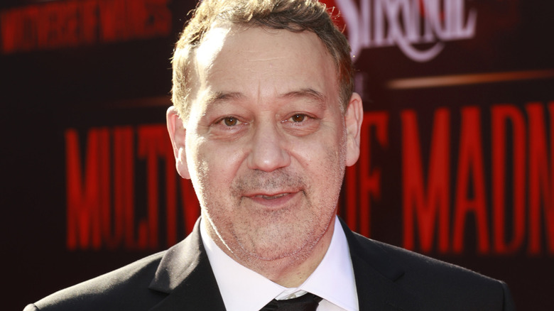 Sam Raimi smiling