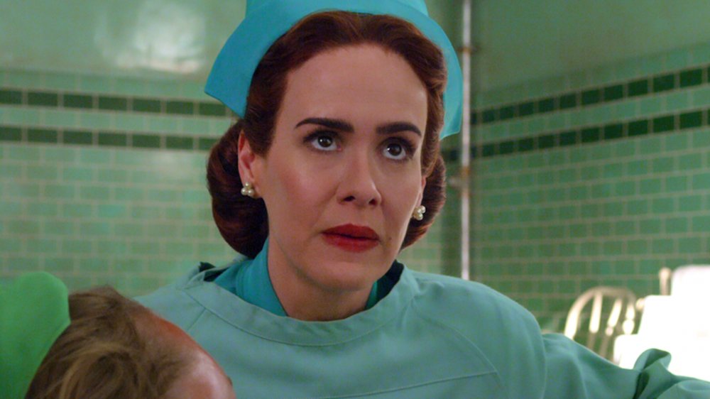 Sarah Paulson as Nurse Ratched on Netflix's Ratched