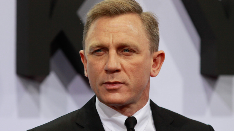 Daniel Craig looking slightly right