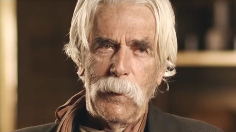 Sam Elliott talking