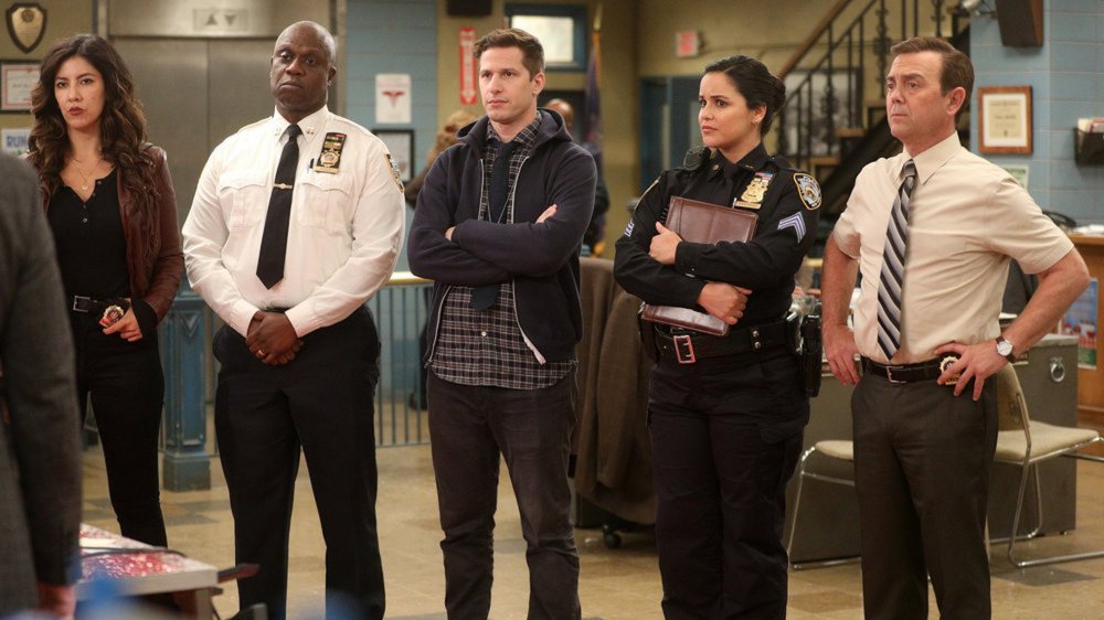 The cast of Brooklyn Nine-Nine 