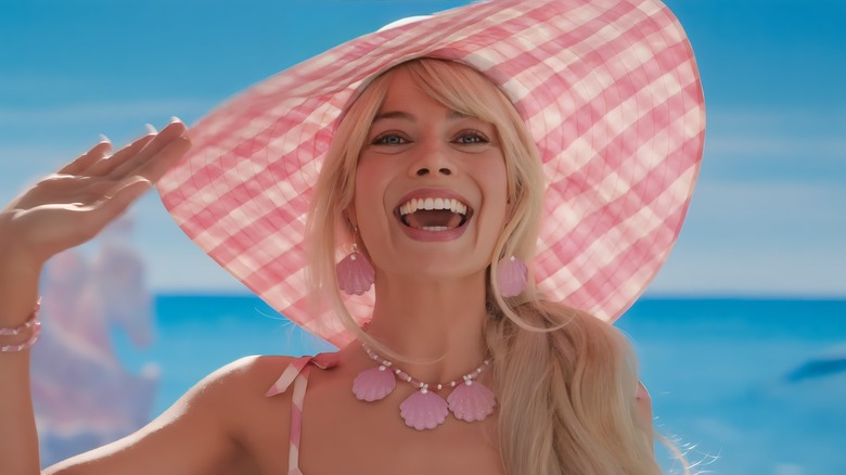 Barbie waving