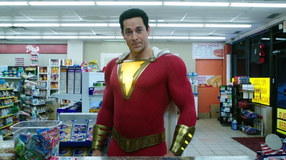 Zachary Levi as Shazam in Shazam!