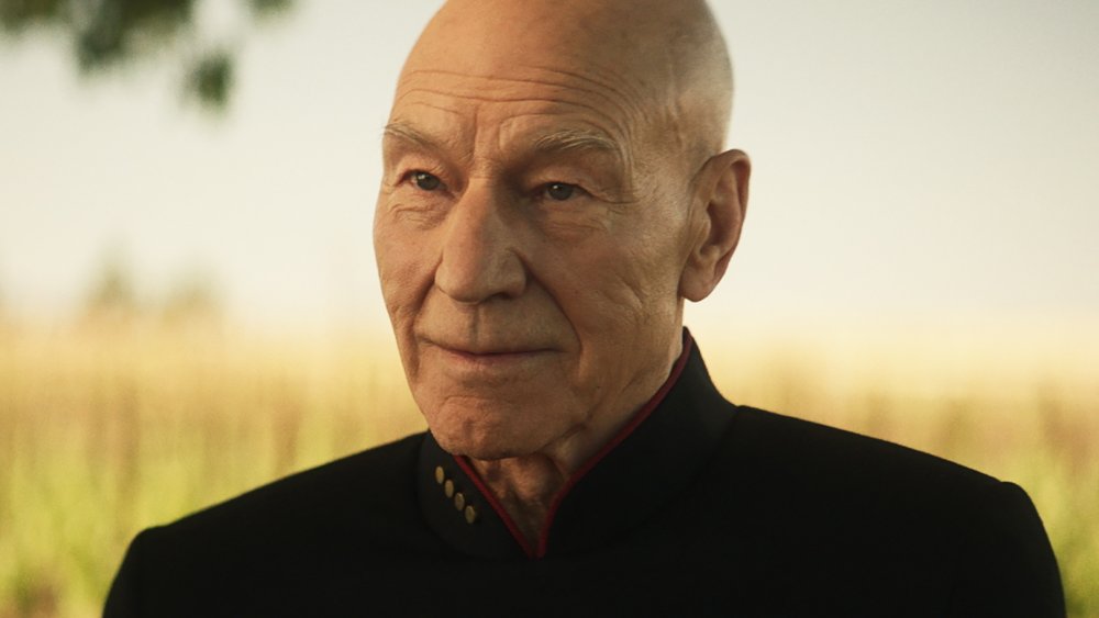 Sir Patrick Stewart as Captain Jean-Luc Picard on Star Trek: Picard