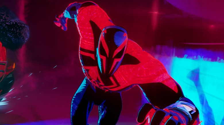 Spider-Man 2099 in action