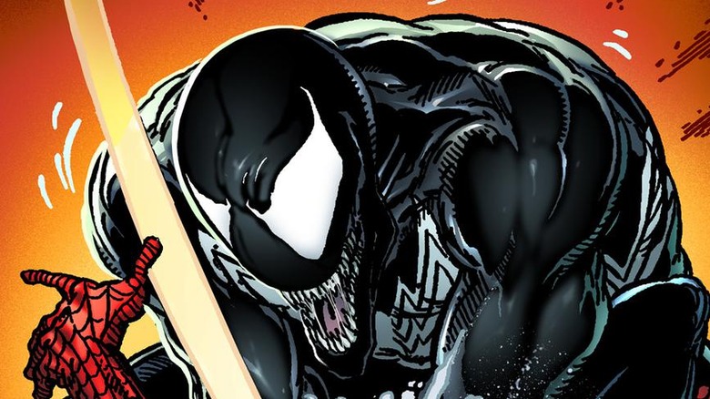 Venom battles Spidey