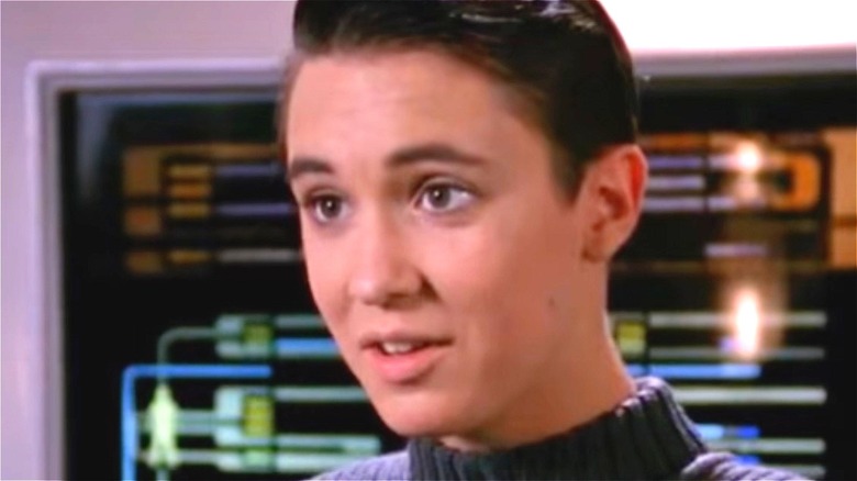 Wesley in Star Trek: The Next Generation
