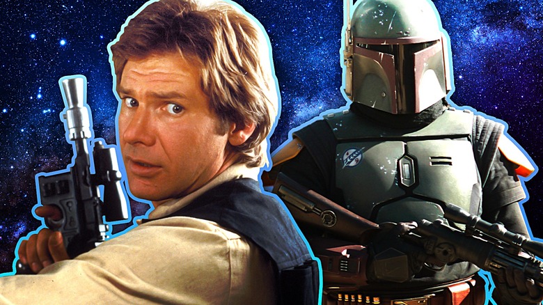 Han Solo Boba Fett composite