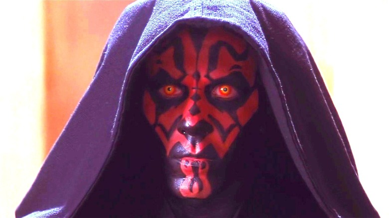 Phantom Menace Darth Maul Face