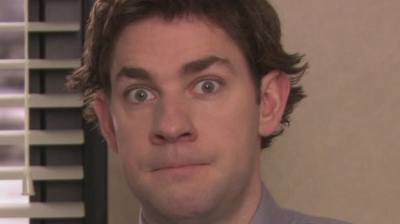 Jim Halpert looking goofy