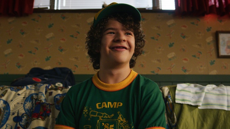 Dustin smiling