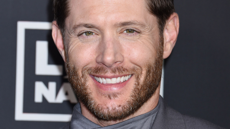 Jensen Ackles smiling cordially