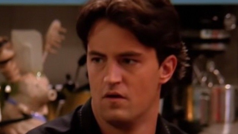 Chandler Bing in the kitchen