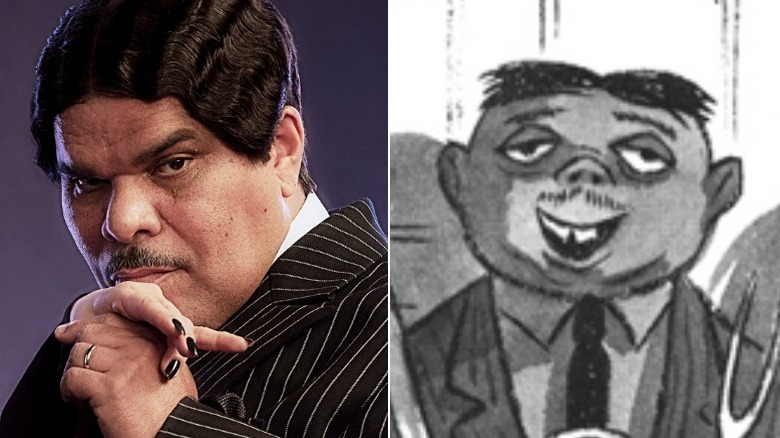 Luis Guzman and Gomez Addams