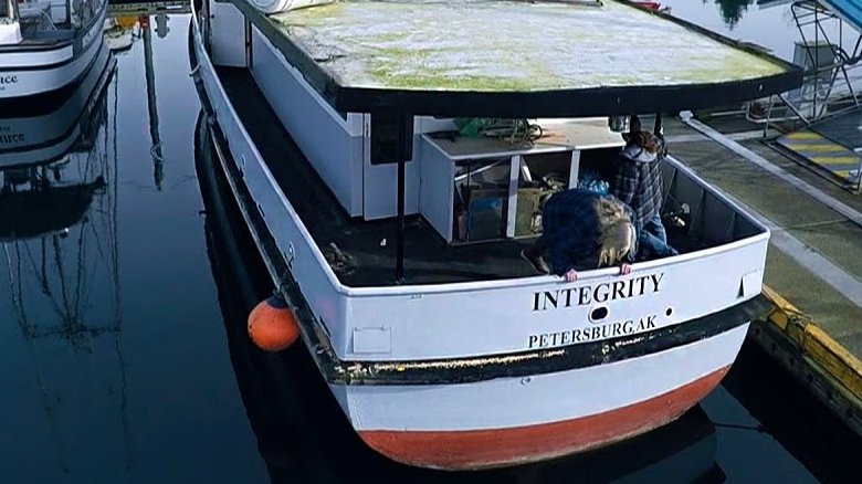 Brown family boat