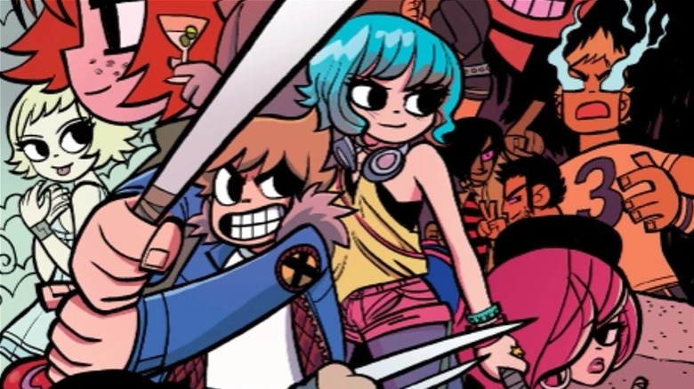 Scott Pilgrim Characters Comic