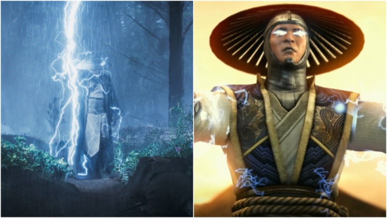 Raiden commanding lightning
