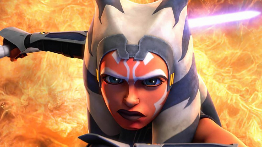 Ahsoka Tano in the final season of Star Wars: The Clone Wars