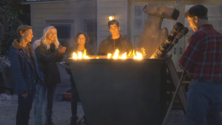 The Conners say goodbye to the old bedroom set