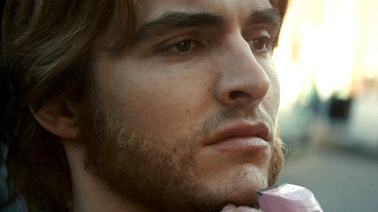 Greg/Mark trimming beard