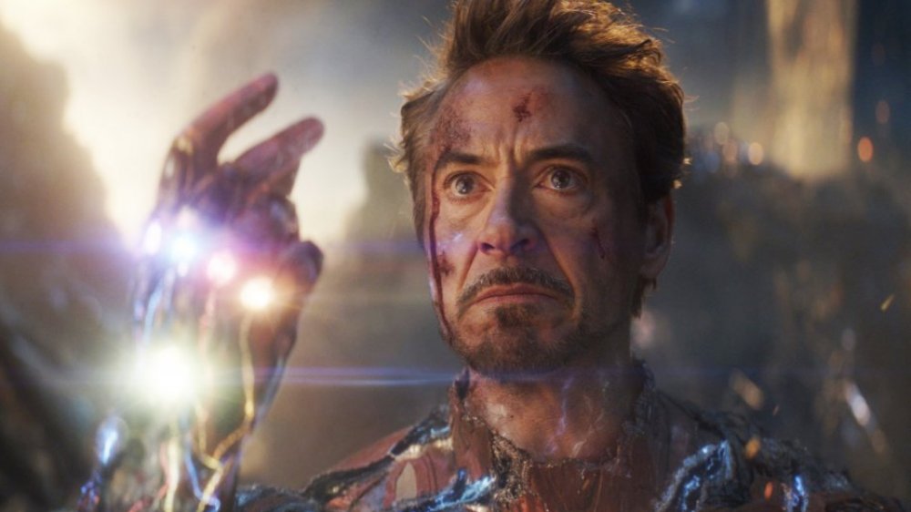 Robert Downey Jr. as Iron Man in Avengers: Endgame